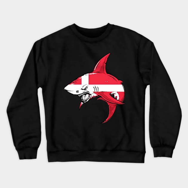 Denmark Crewneck Sweatshirt by daybeear